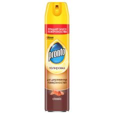 Полироль PRONTO Классик Блеск для мебели бал 250 мл