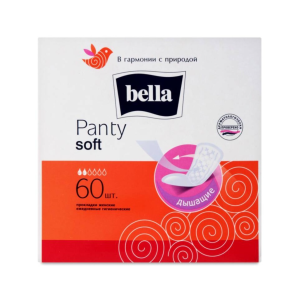 Bella прокладки ежедневные Panty Soft 60 шт